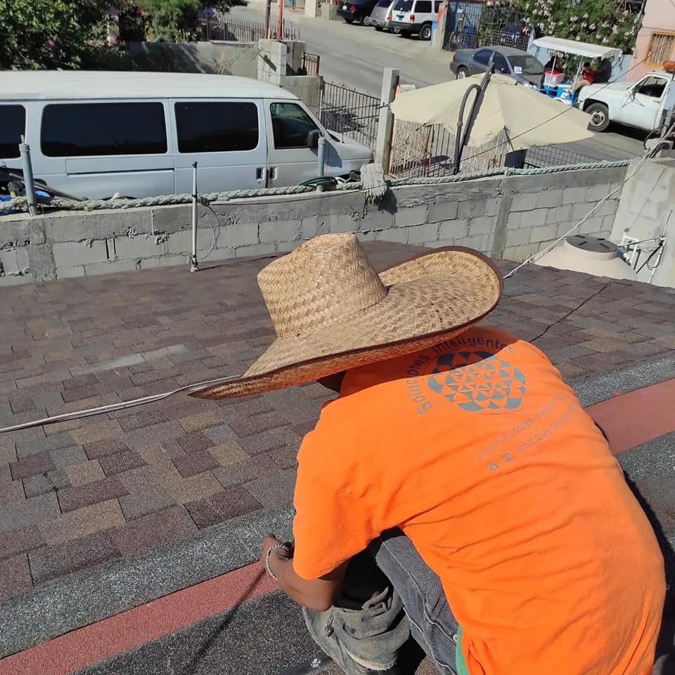 Shingle installation