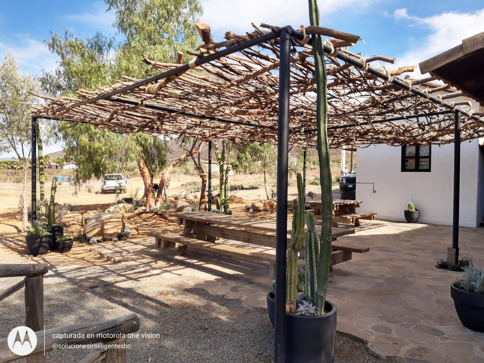 Pergola construction